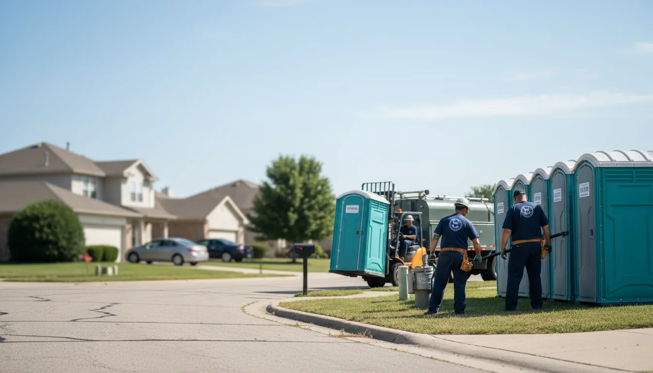 Porta Potty Rental in Dysart, PA near me